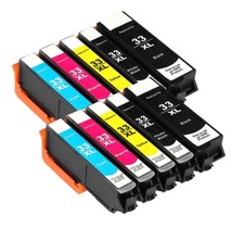 10 x Tinte für EPSON Expression Premium XP530 XP540 XP630 XP640 XP645 XP830 33XL