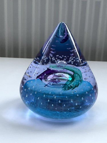 Caithness glas briefbeschwerer - caithness,