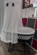 Stubenwagen Christiane Wegner Maxi schwarz weiß Sterne (wie Alvi)