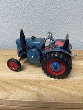 Lanz Modell Traktor mit Federwerk-Antrieb,