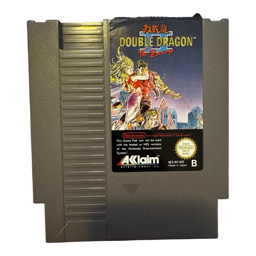Nintendo nes double dragon - dragon, ii