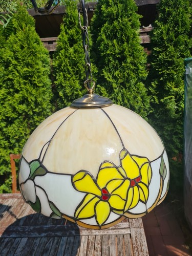 Hängelampe buntglas - hängelampe,