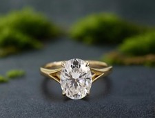 1.50 CT Moissanit Oval