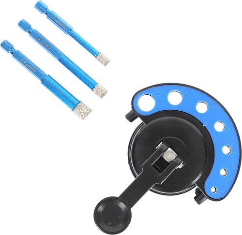 Diamant fliesenbohrer set - set, 4