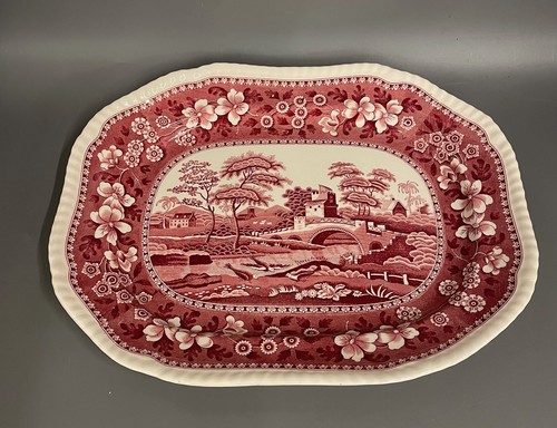 Große platte spode pink - platte,