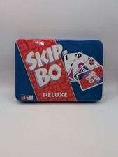 Mattel Skip-Bo Deluxe in Metalldose Kartenspiel