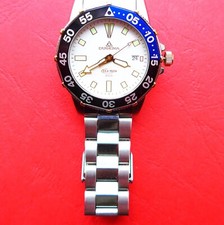 HERREN ARMBANDUHR, DUGENA-Seatech 200, neue Batterie, gute Funkt., guter Zustand