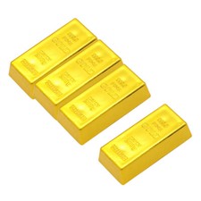 4x Fake Gold Bullion Bar