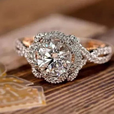 2Ct Rund Schliff Gra Moissanit