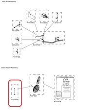 Thule Befestigungsachse Buggyrad für Chariot CX 1 2 Cheetah 2 XT Cougar 2