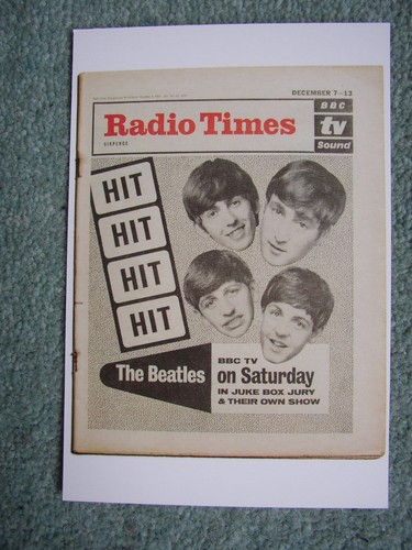 New postcard radio times cover - postcard,
