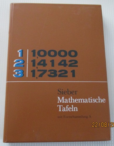 Mathematische tafeln mit - mathematische,