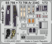 Ar 234C, for HOBBY 2000 / DRAGON - Eduard SS756