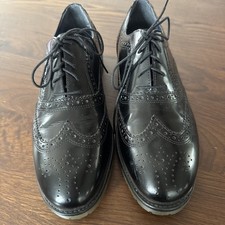 herren schuhe 43 leder Wie neu business Red tape schwarz Blau