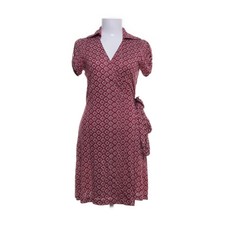 Diane von Furstenberg, Wickelkleid, Größe: 36, Rot/Mehrfarbig, Seide -bBf