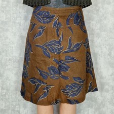 Damen Leinenrock Gr 38 M Rock