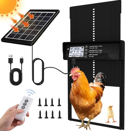 Solar hühnerklappe - solar,