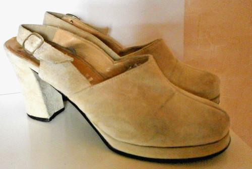 Wildleder plateau pumps - plateau,