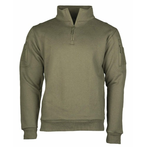 Tactical sweatshirt mit zipper - tactical,