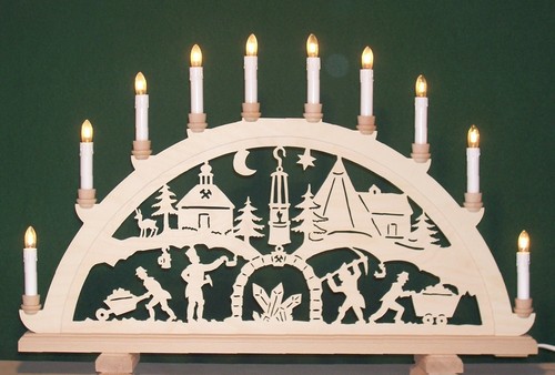 Schwibbogen bergbau 50cm - bergbau, 7