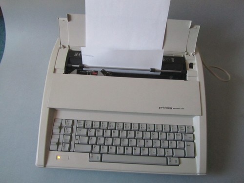 Elektrische schreibmaschine - elektrische,