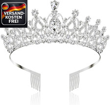 Kristall Tiara Krone Diadem