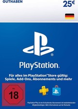 25€ PSN-Guthabencode (Abholcode)
