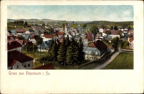 Ebersbach neugersdorf - ak,