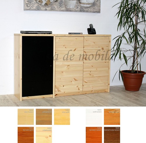 Massivholz flur kommode - massivholz, flur-kommode