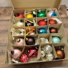 Alter Christbaumschmuck Glas