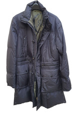 CERRUTI 1881 Daunen Kurz Mantel / Long Jacke schwarz Gr.52 neuwertig