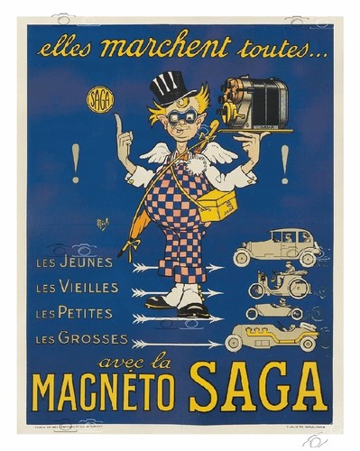 Werbung magneto saga ref135 - saga,