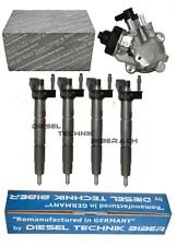 Injektor 4x + Hochdruckpumpe BMW 123d 13518577644 13537805430 13537805431
