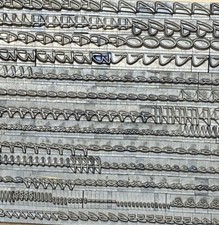 "ELEGANCE" Bleischrift 16° Bleisatz Buchdruck Bleilettern Handsatz Alphabet Typo