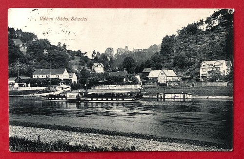 Rathen sächsische schweiz - ak,