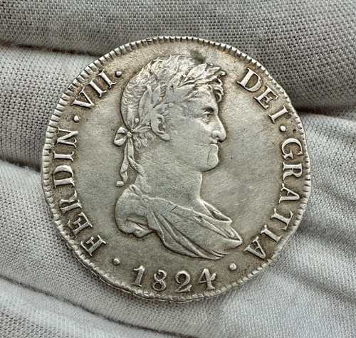 1824 bolivien mexiko silber - 1824,