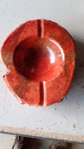 Vintage aschenbecher roter - vintage,