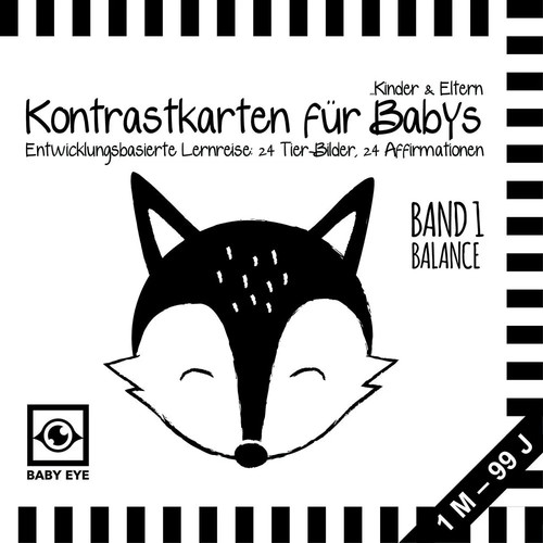 Baby eye kontrastkarten - eye,