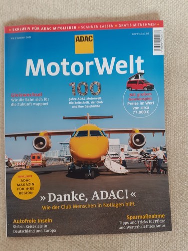 Adac zeitschrift motorwelt - adac,
