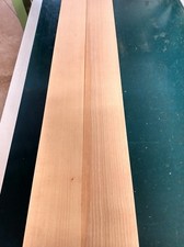 2 Buche Kantholz  90 x 90 x 800 mm gehobelt Tischbein Stuhlbein Drechsel