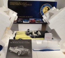 Franklin Mint: Pontiac Star-Chief  Convertible 1955 , gelb-schwarz , M 1:24, OVP