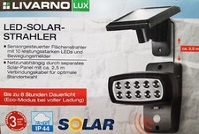 LED Solar Außen Leuchte Wand