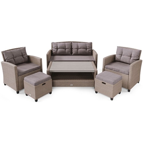 Volio polyrattan lounge - di,