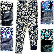 Leggings Winter thermo warme Mädchen Hose Veloursstoff Plüsch Gr 110 -152..