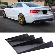 Hinten Stoßstangen Heckdiffusor Lippe Diffuser Splitter Für Audi A5 B8 S5 S-Line