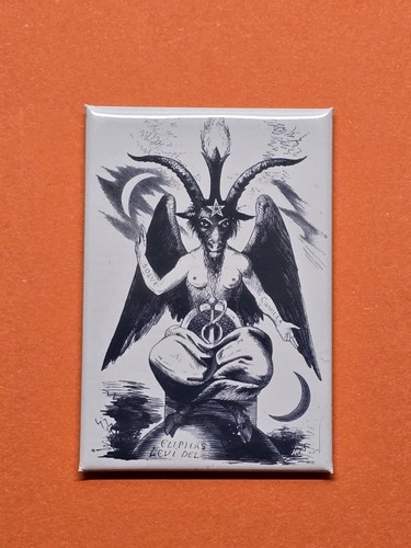 Baphomet 666 satan magnet - 666,