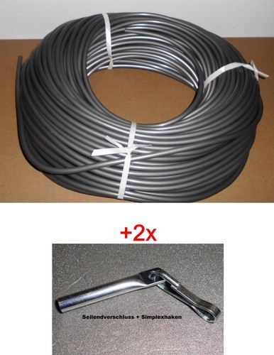 Kunststoff pvc planenseil - m,