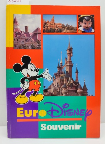 Euro disney souvenir 1992 walt - euro,
