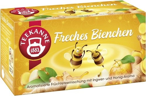 Teekanne freches bienchen - teekanne,
