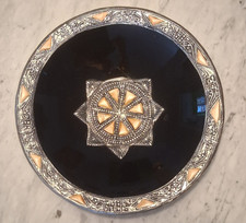 Große Obstschale Keramik Deko